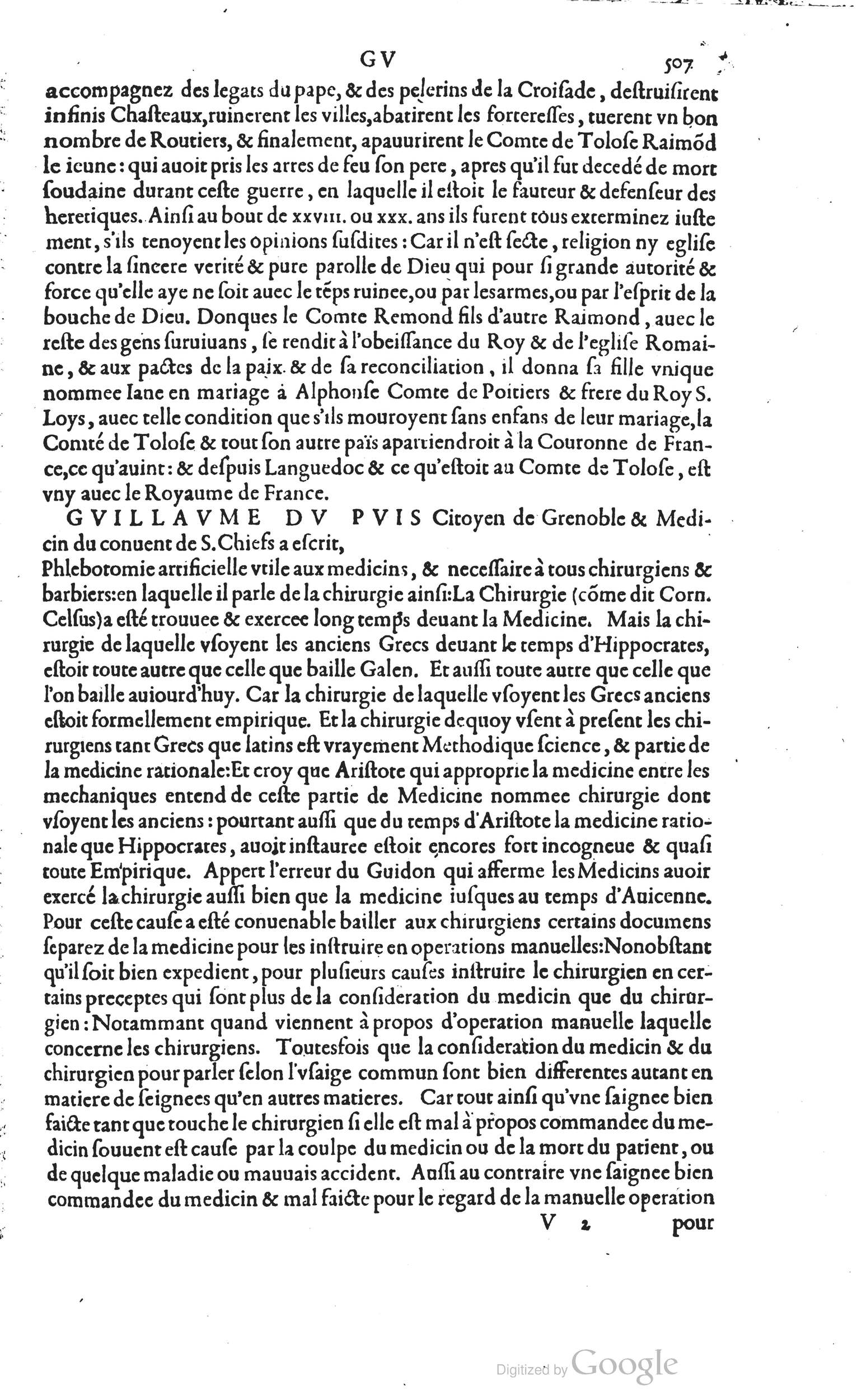 1585 - Barthélemy Honorat - Bibliothèques françaises - BSB Munich