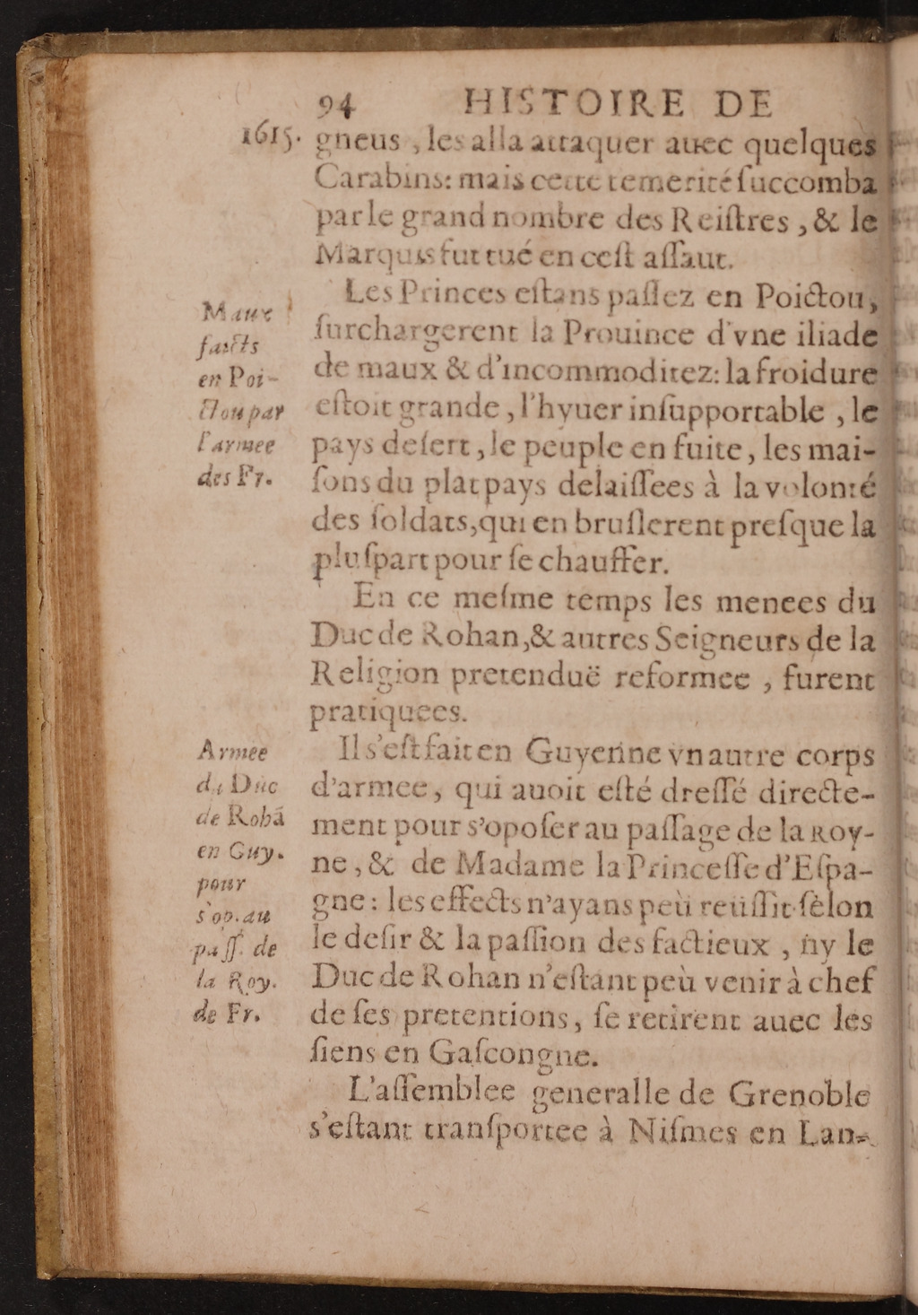 1626 - Joseph Bouillerot - Trésor de l’histoire générale de notre temps - BnF Arsenal 1626 - Joseph Bouillerot - Trésor de l’histoire générale de notre temps - BnF Arsenal