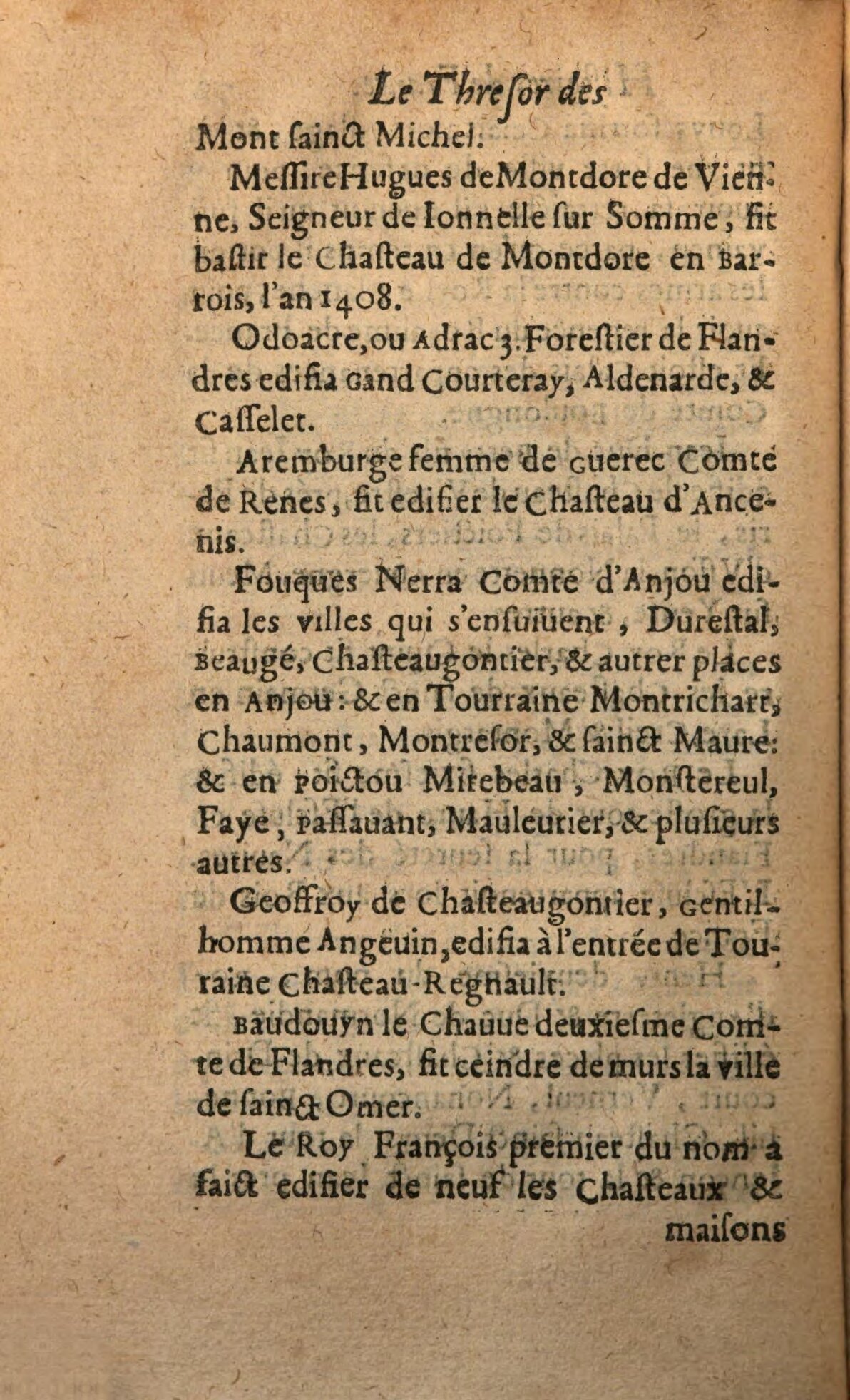 1639 - Jean Corrozet - Trésor des histoires de France - BSB Munich