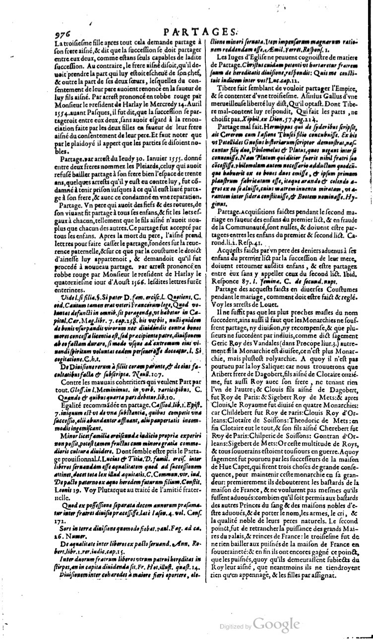 1629 - Veuve Nicolas Buon - Trésor du droit français (21754 T. 2) - BM Lyon 1629 - Veuve Nicolas Buon - Trésor du droit français (21754 T. 2) - BM Lyon