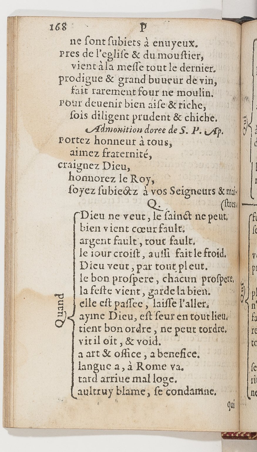 1577 - Jean d’Ogerolles - Trésor de sentences dorées - BnF Arsenal