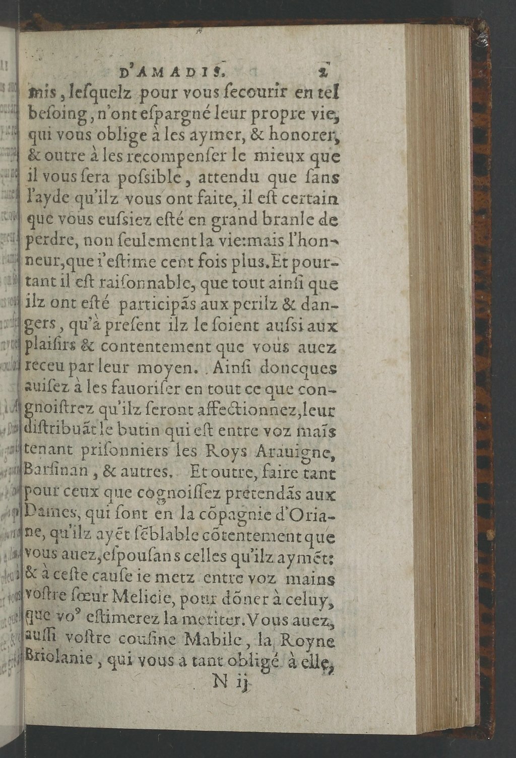 1564 - Vincent Norment et Jeanne Bruneau - Trésor des Amadis - BnF