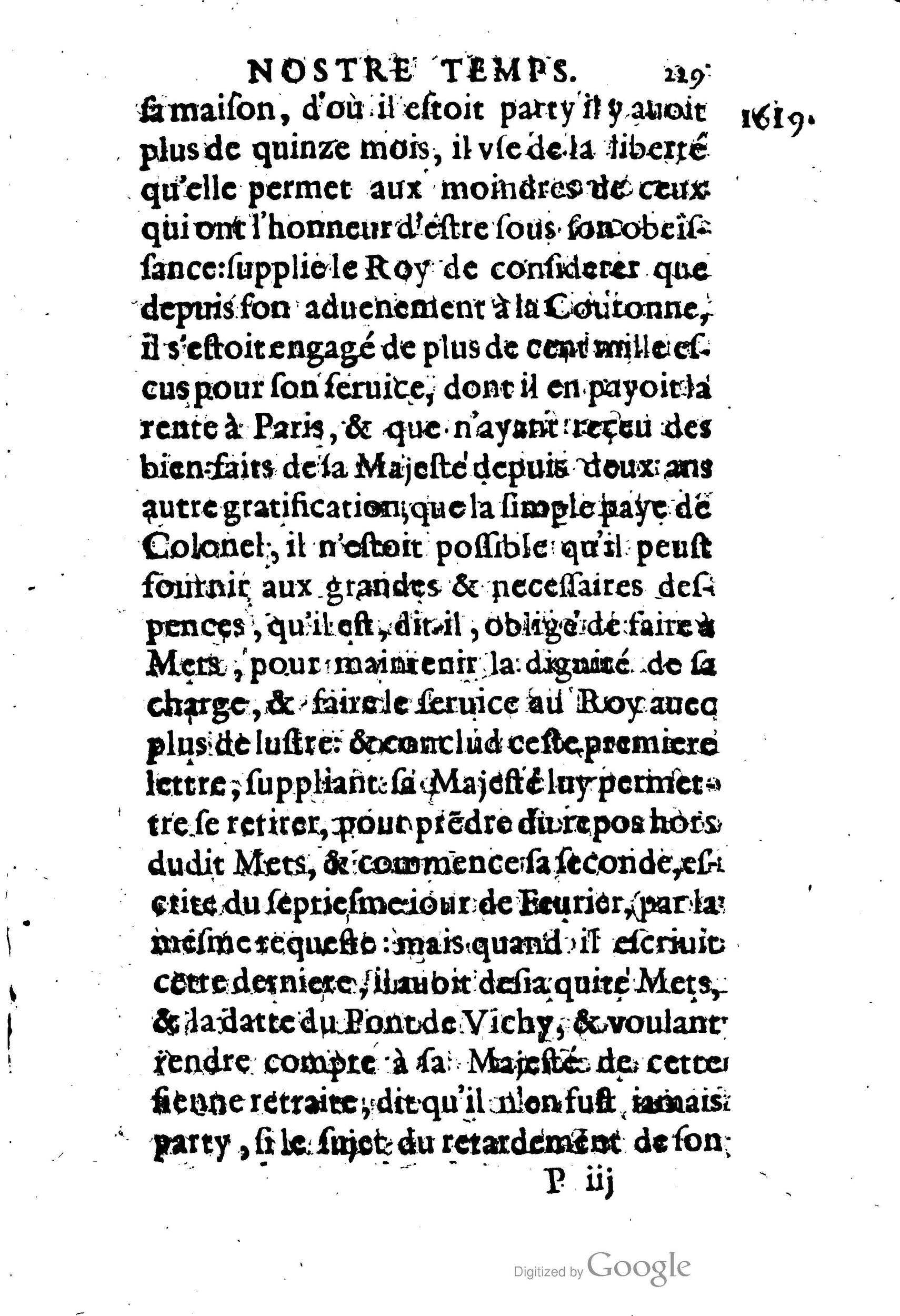 1623 - Joseph Bouillerot - Trésor de l’histoire générale de notre temps - BM Lyon