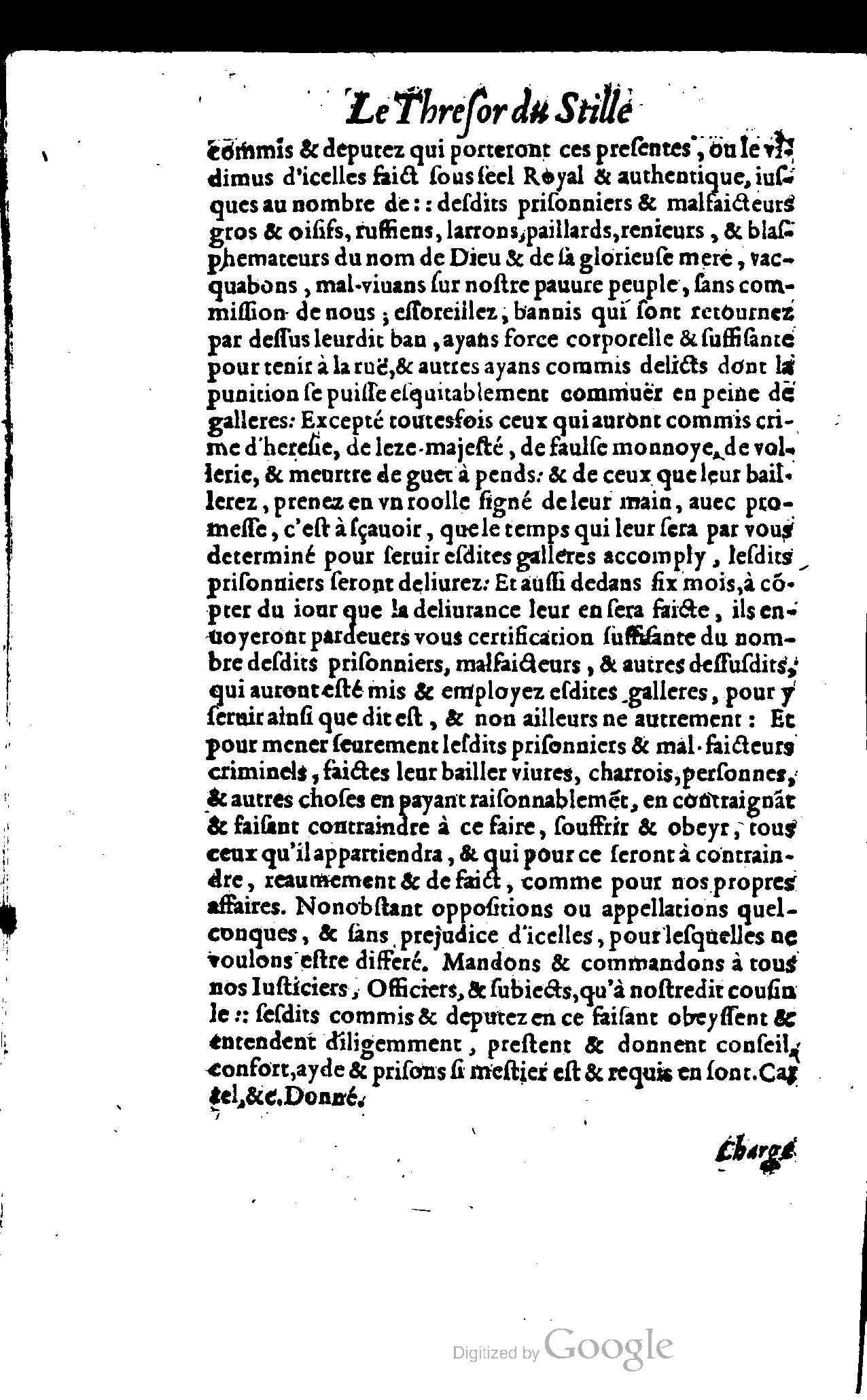 1614 - Jean Richer - Trésor du nouveau style et protocole de la chancellerie de France - BSB Munich