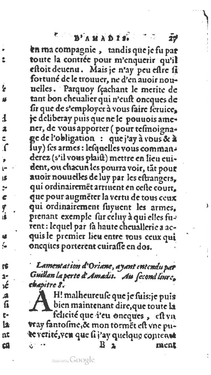 1572 - Jan van Waesberghe - Trésor des Amadis - BNC Rome 1572 - Jan van Waesberghe - Trésor des Amadis - BNC Rome