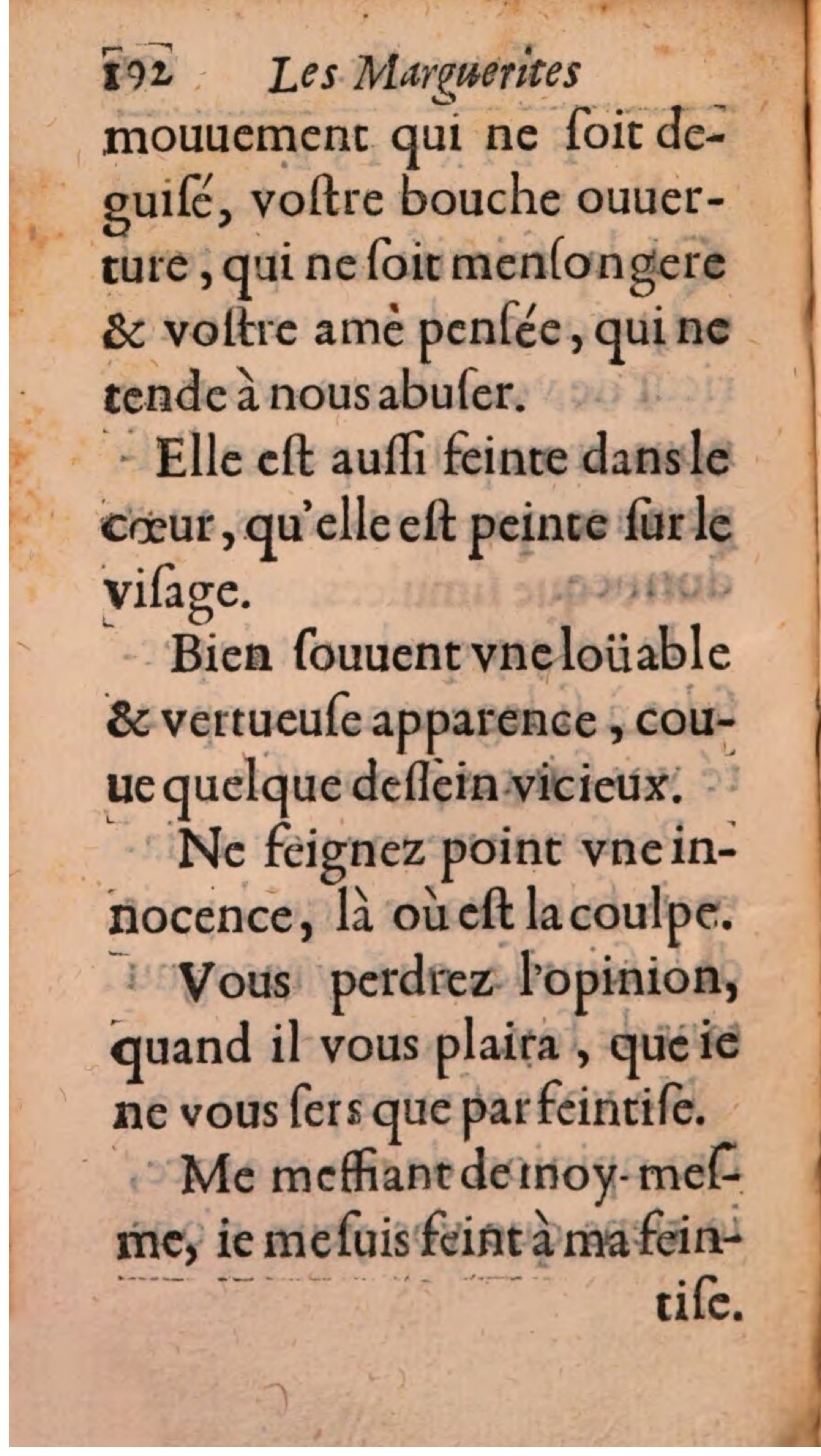 1608 - Théodore Reinsart - Les Marguerites françaises ou Trésor des Fleurs du bien-dire - BSB Munich