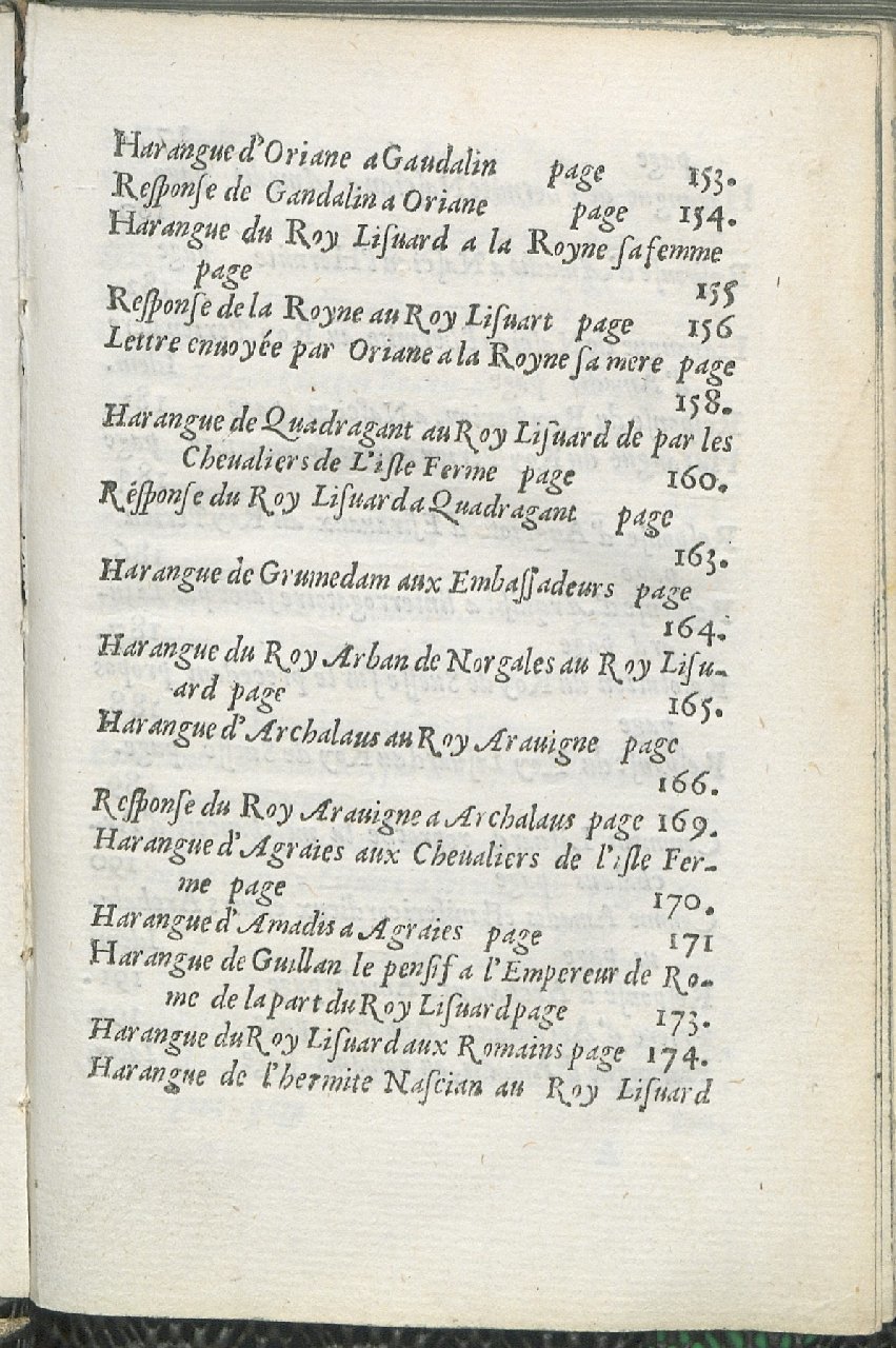 1559 - Pierre Regnard - Trésor des Amadis - Det KLG Copenhague