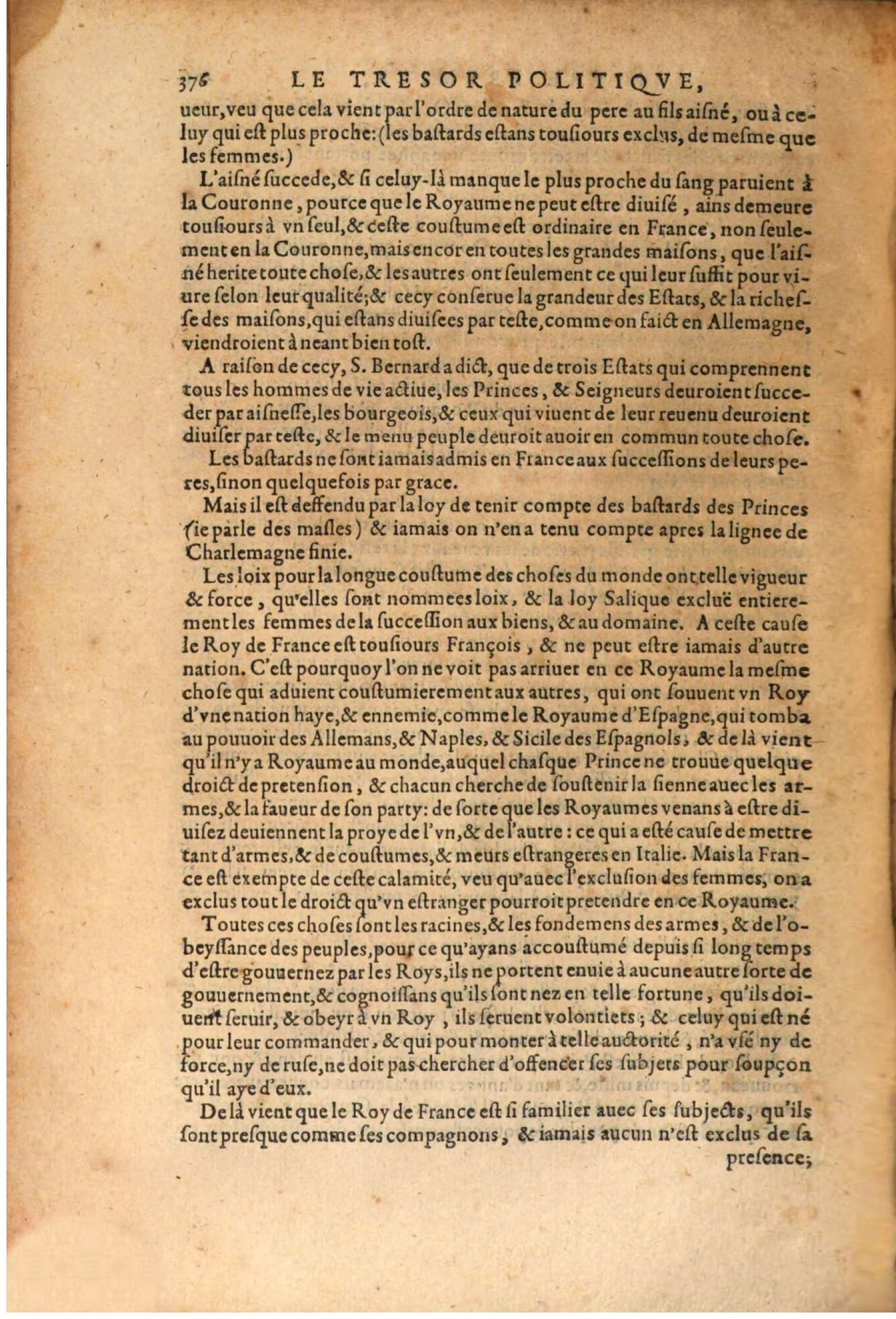 1611 - Pierre Chevalier - Trésor politique - BSB Munich