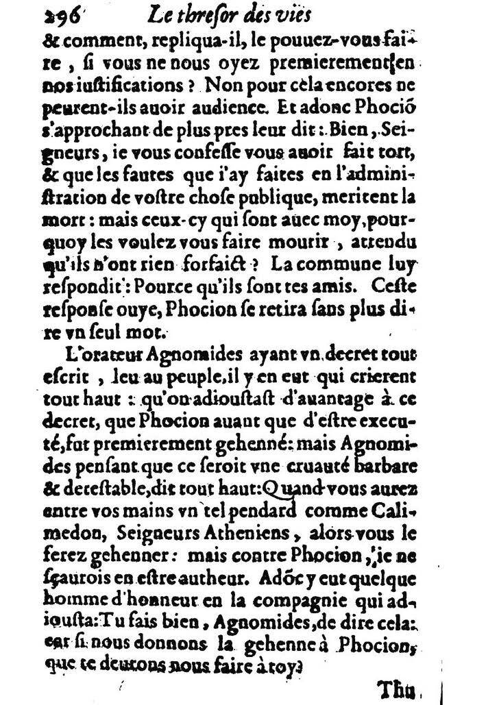 1611 - Pierre Rigaud - Trésor des vies de Plutarque - BM Lyon