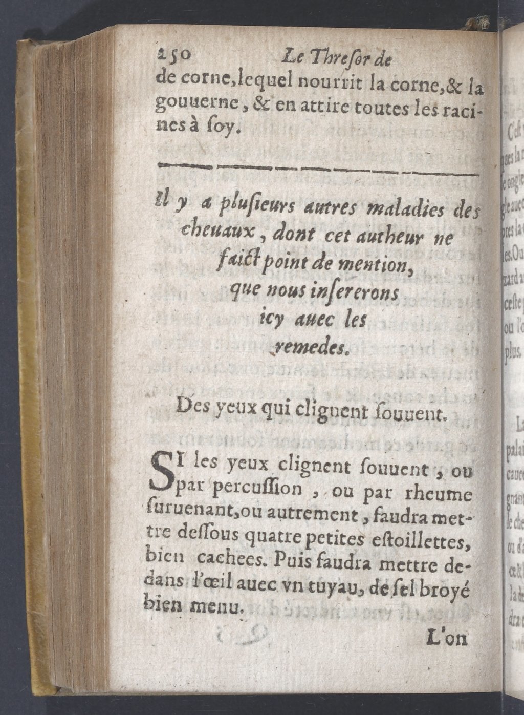 1619 - Pierre Rigaud - Trésor des bêtes chevalines - BnF 1619 - Pierre Rigaud - Trésor des bêtes chevalines - BnF