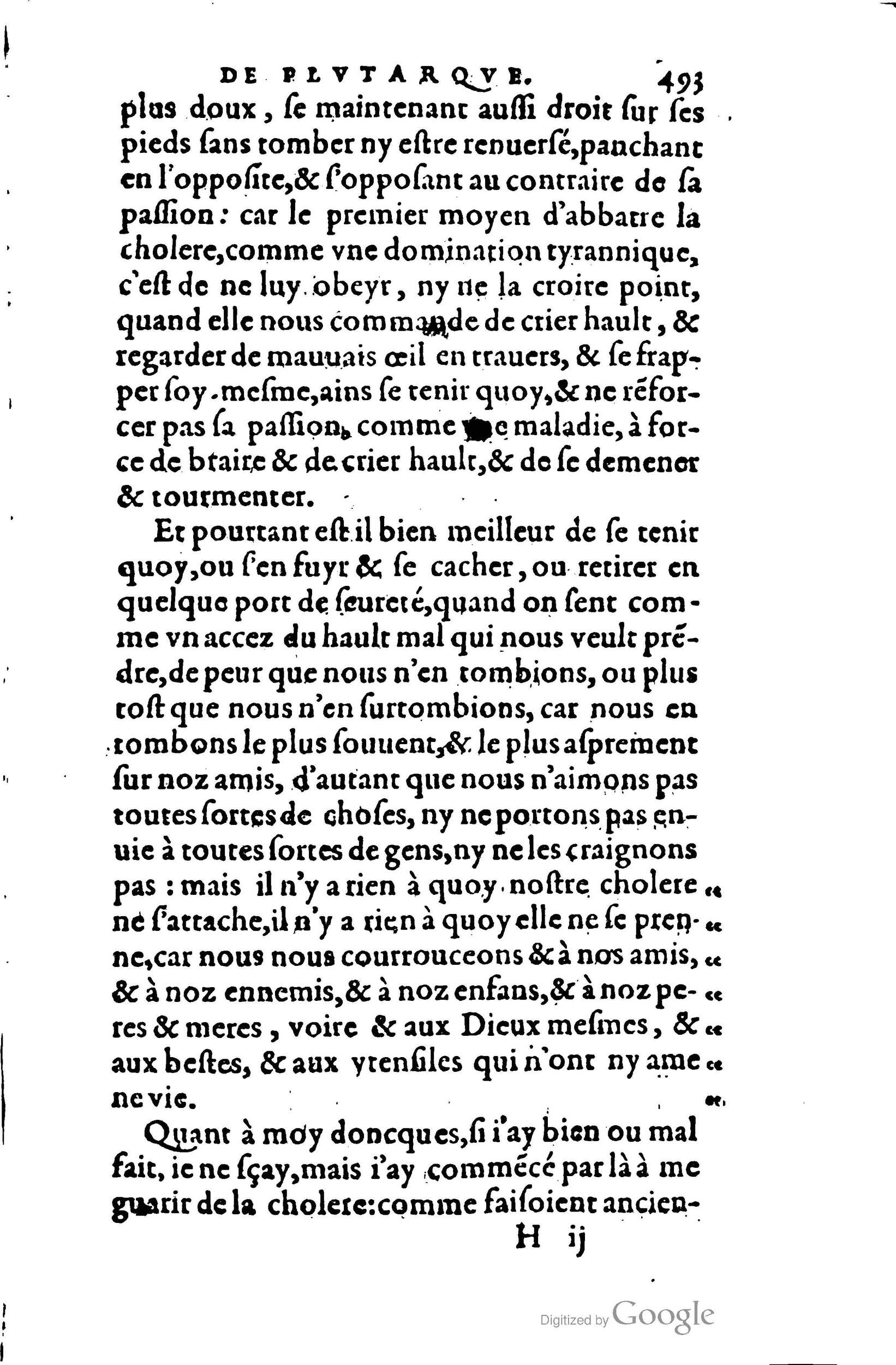 1578 - Jean Poupy - Trésor des morales de Plutarque - BSB Munich