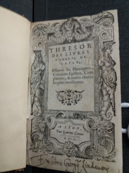 1560 - Jean d’Ogerolles et Gabriel Cotier - Trésor des Amadis - BU Chicago