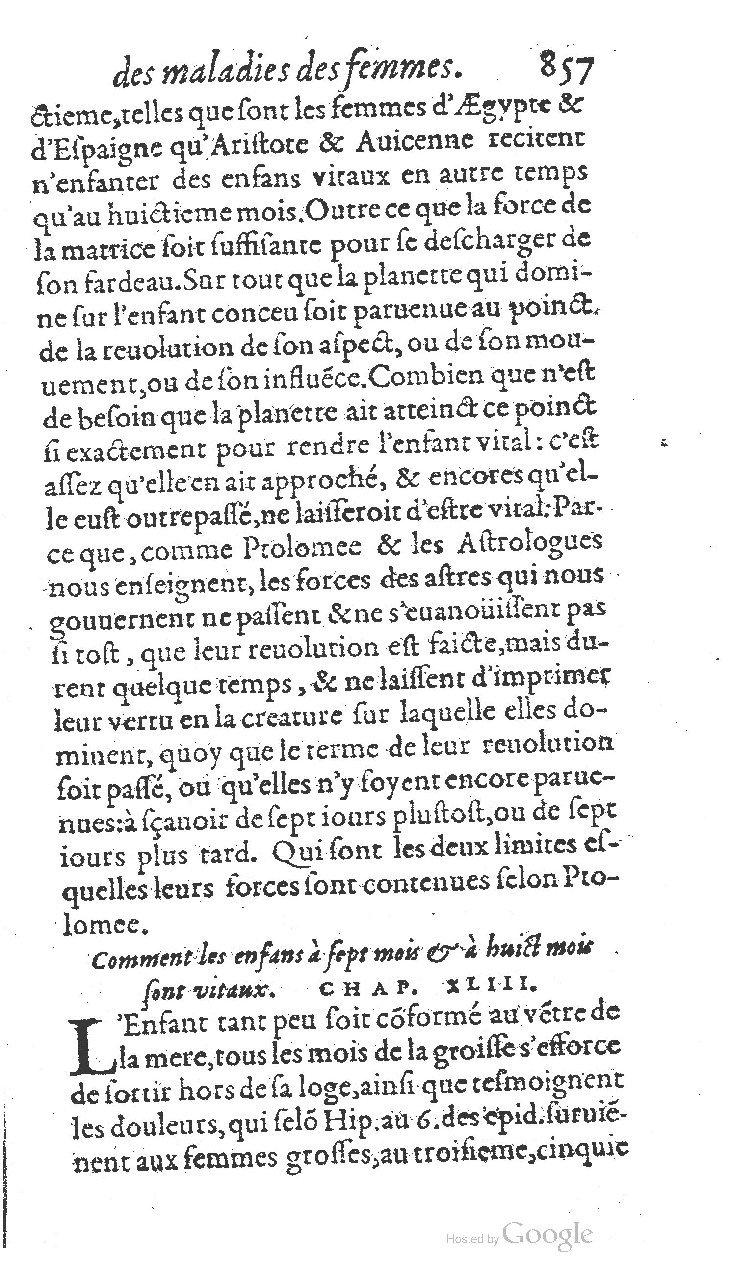 1585 - Jacques du Puis - Trésor des remèdes secrets pour les maladies des femmes - BnF 1585 - Jacques du Puis - Trésor des remèdes secrets pour les maladies des femmes - BnF