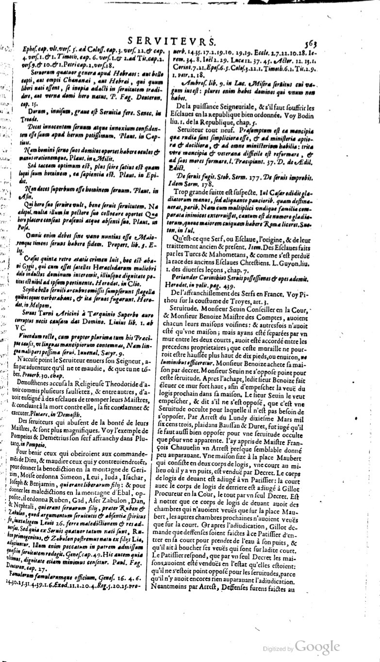 1629 - Veuve Nicolas Buon - Trésor du droit français (21754 T. 3) - BM Lyon