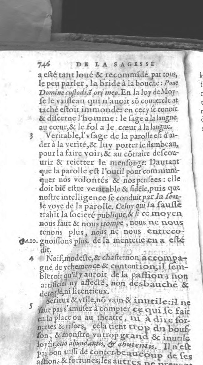 1606 - François Lefebvre - Trésor de la sagesse - BCU Lausanne