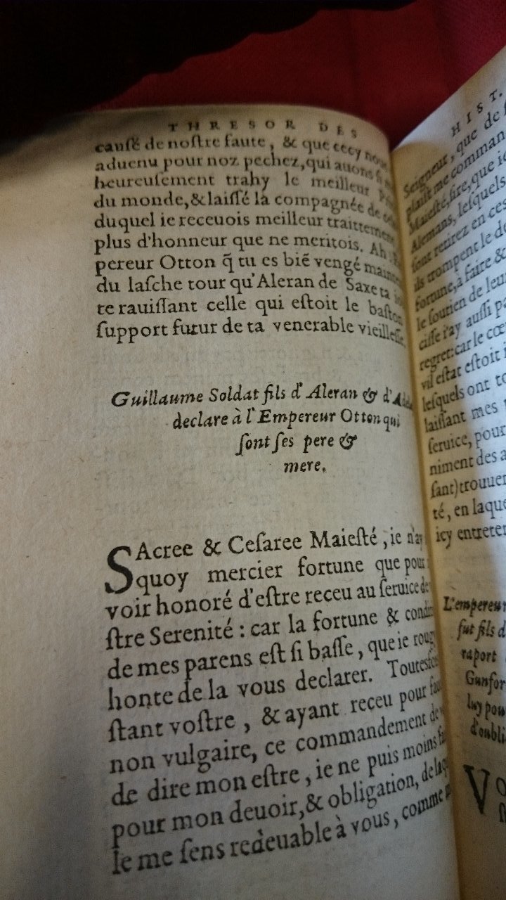 1581 - Pierre Le Voirier et Gervais Mallot - Trésor des histoires tragiques - BnF Richelieu