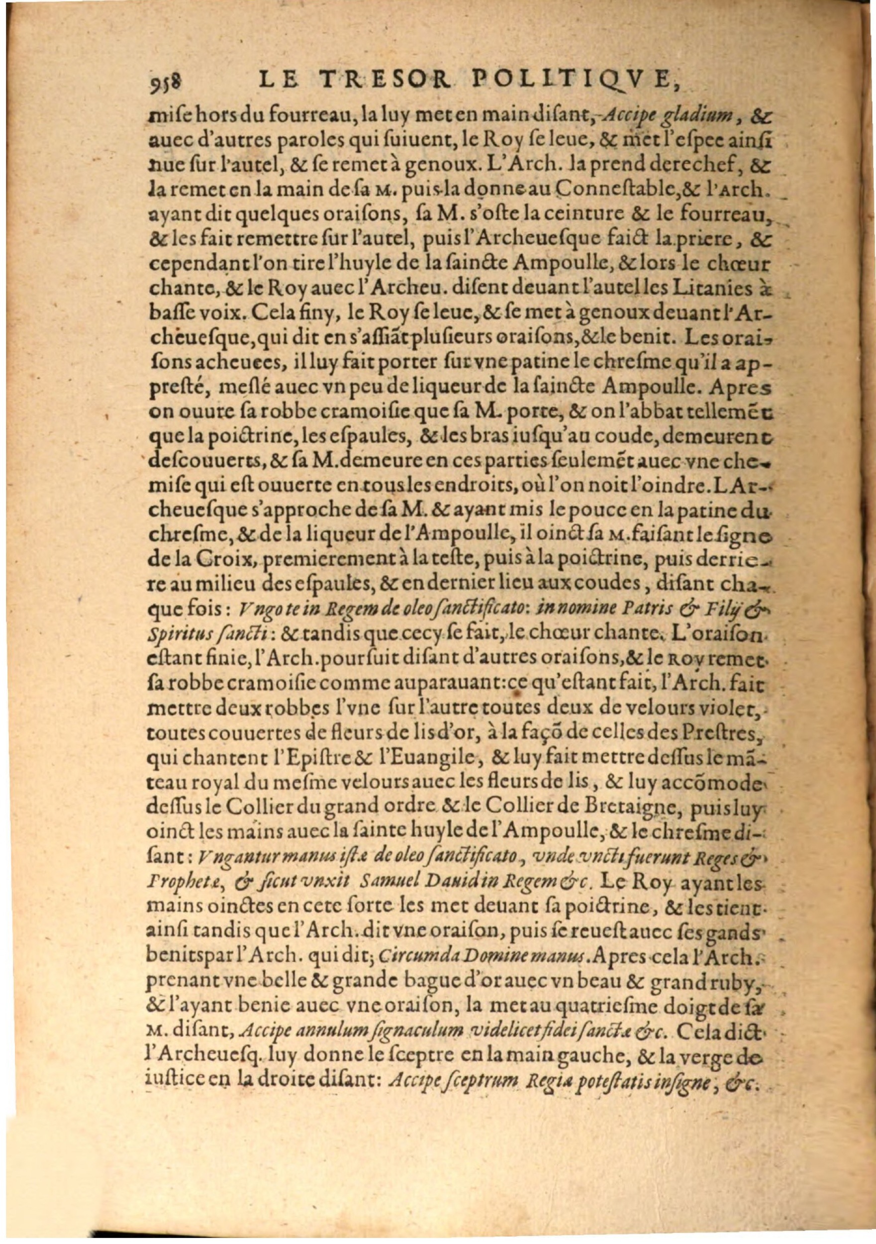 1608 - Nicolas Du Fossé - Trésor politique - BSB Munich