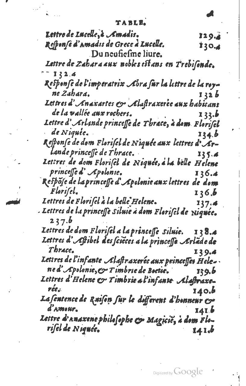 1559 - Étienne Groulleau - Trésor des Amadis - UGent