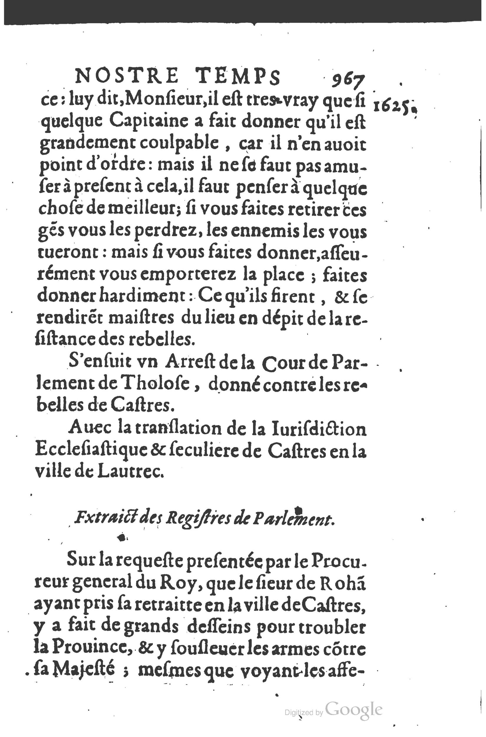 1626 - Joseph Bouillerot - Trésor de l’histoire générale de notre temps - BSB Munich