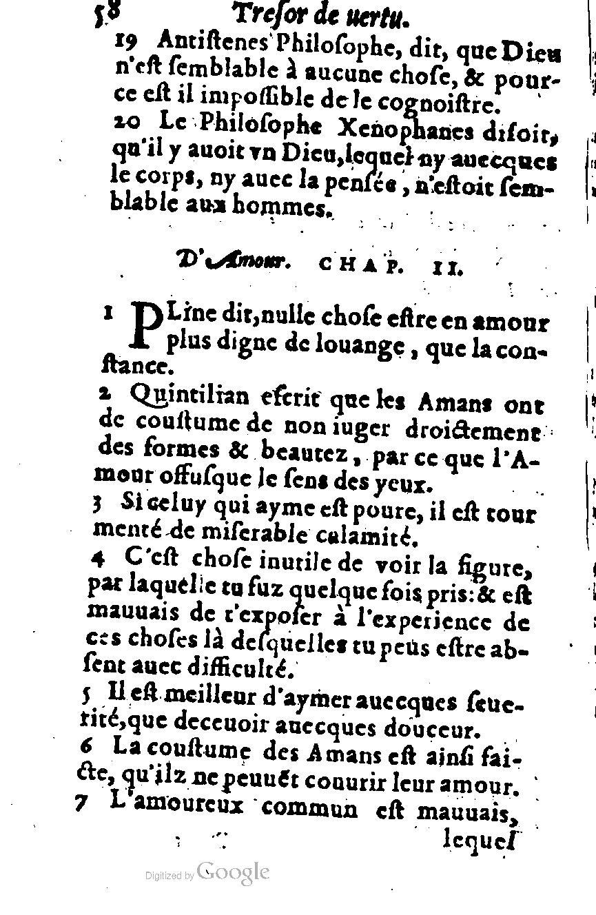 1576 - Benoît Rigaud - Trésor de vertu - British Library