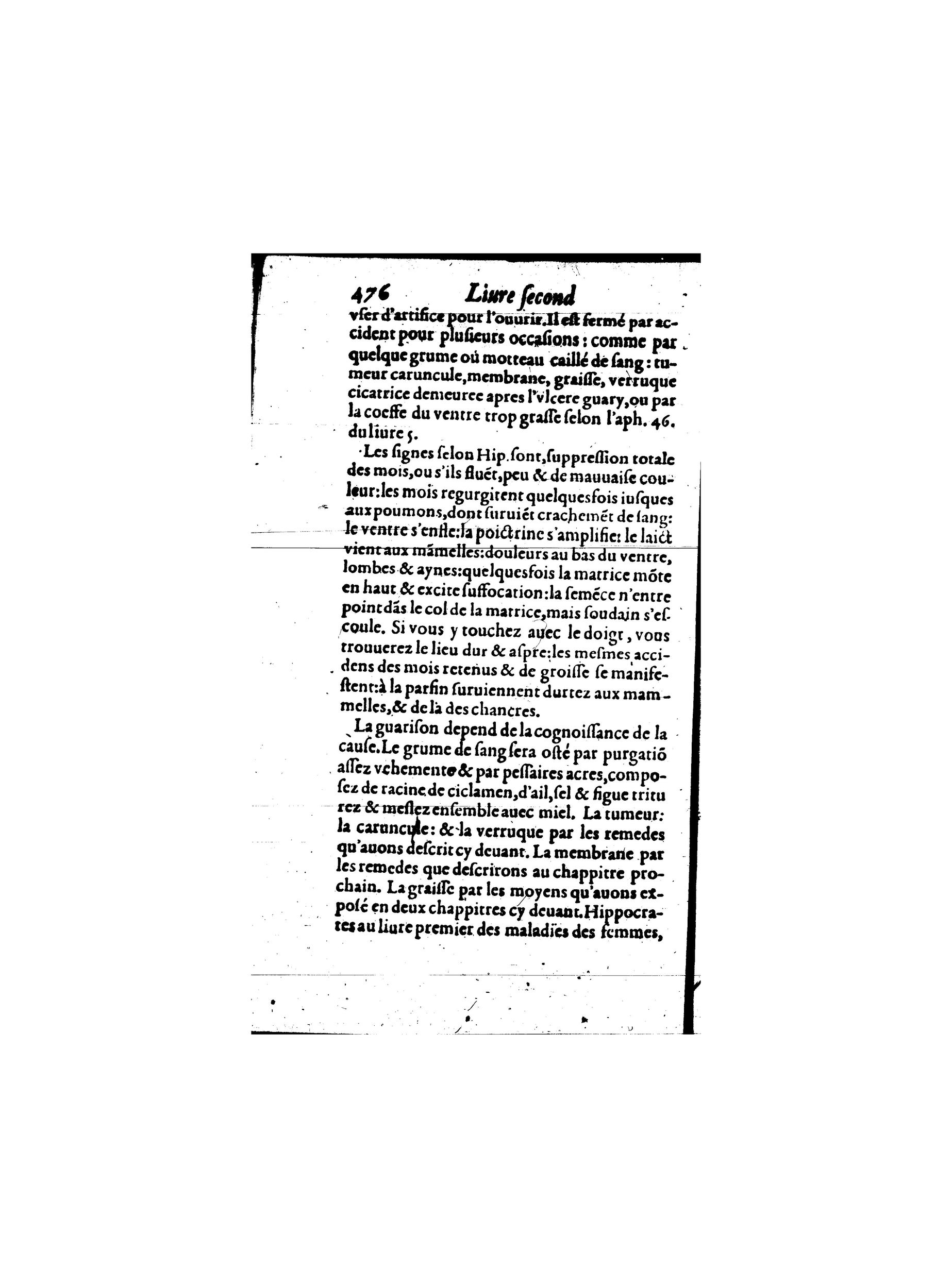 1587 - Jacques du Puis - Trésor des remèdes secrets pour les maladies des femmes - BnF
