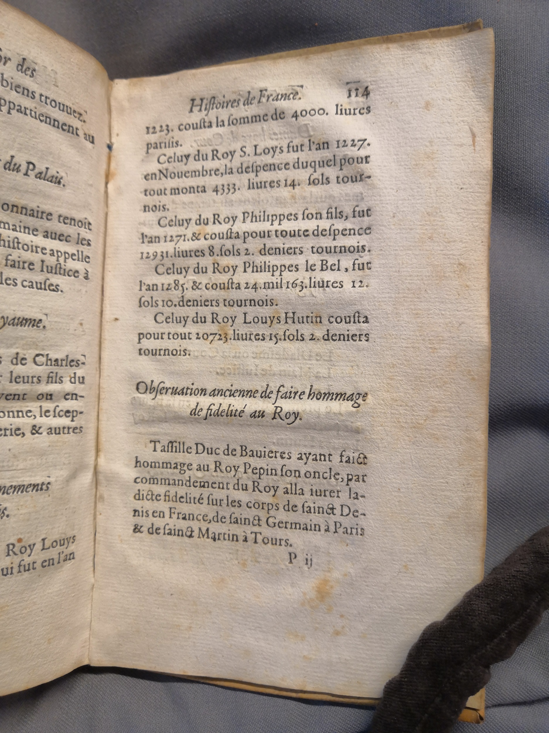1614 - Jean Corrozet - Trésor des histoires de France - Amsterdam 1614 - Jean Corrozet - Trésor des histoires de France - Amsterdam