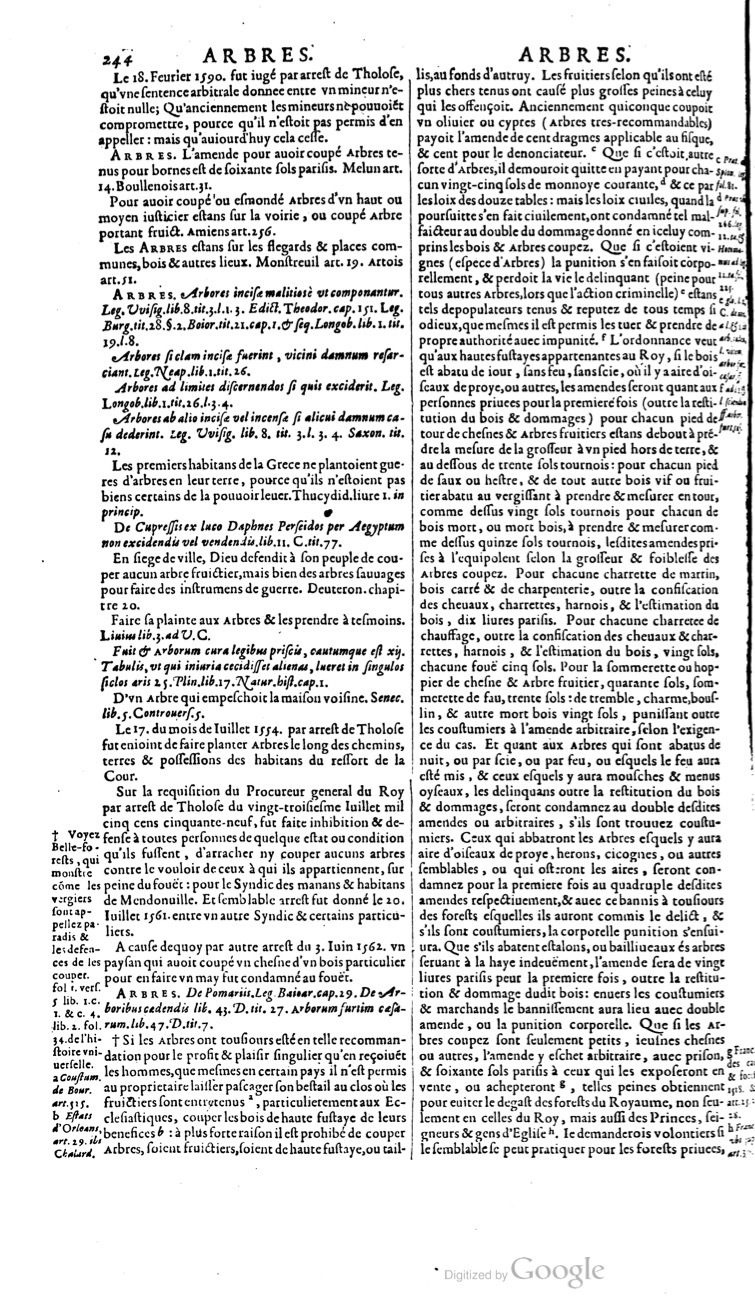 1629 - Veuve Nicolas Buon - Trésor du droit français (21754 T. 1) - BM Lyon