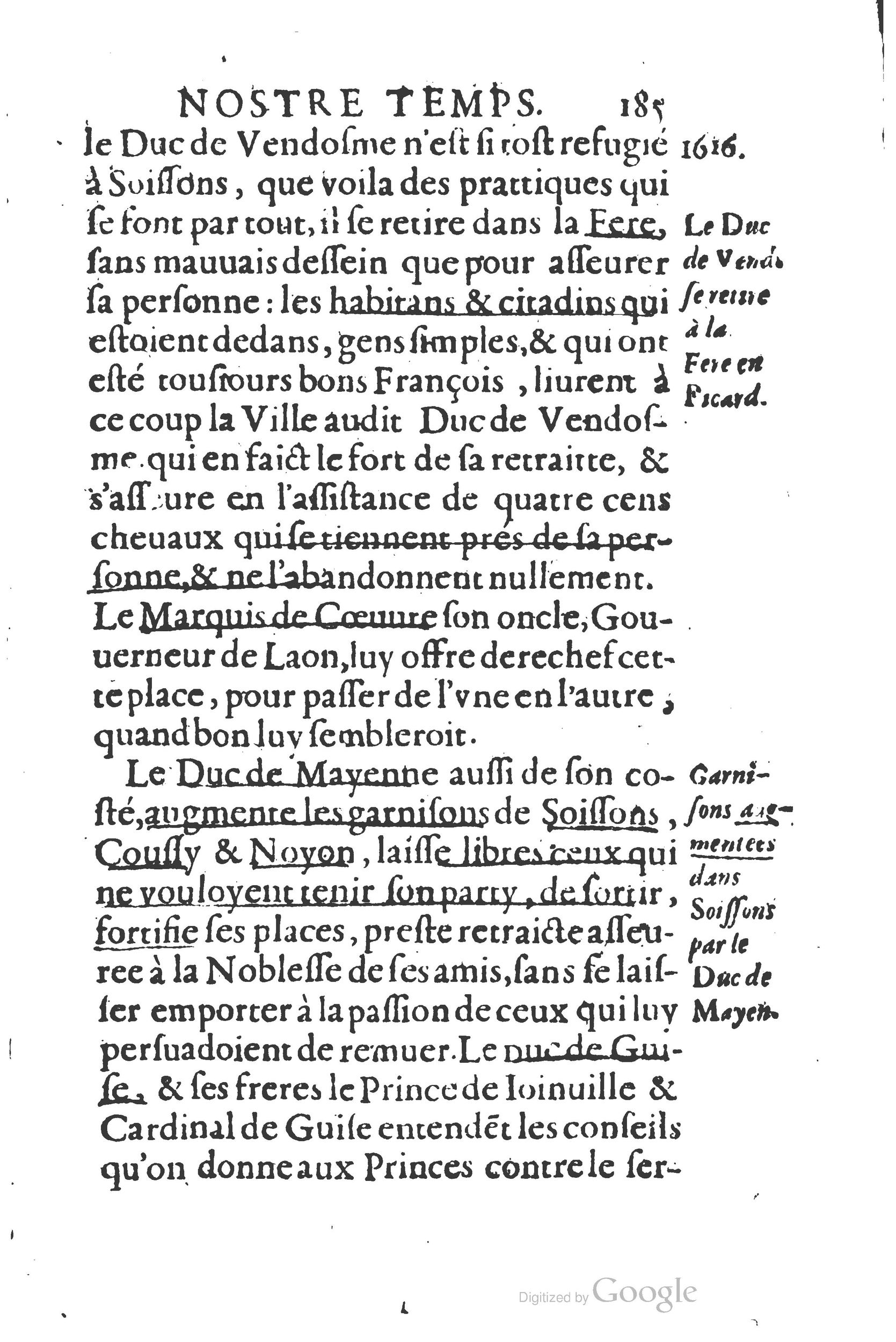 1626 - Joseph Bouillerot - Trésor de l’histoire générale de notre temps - BSB Munich