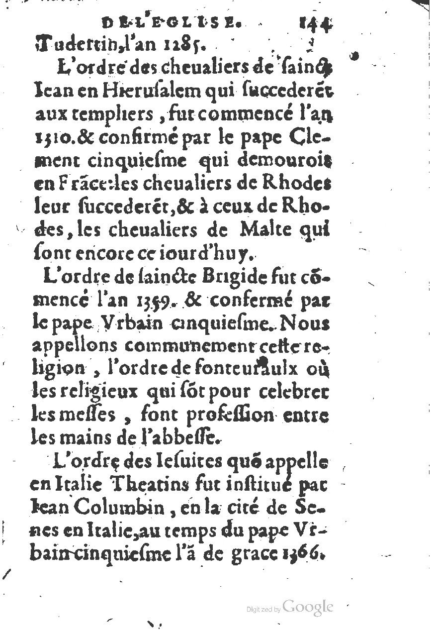 1578 - Jean de Bordeaux - Trésor de l’Église catholique - BM Lyon