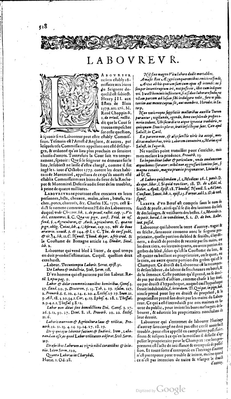 1629 - Veuve Nicolas Buon - Trésor du droit français (21754 T. 2) - BM Lyon