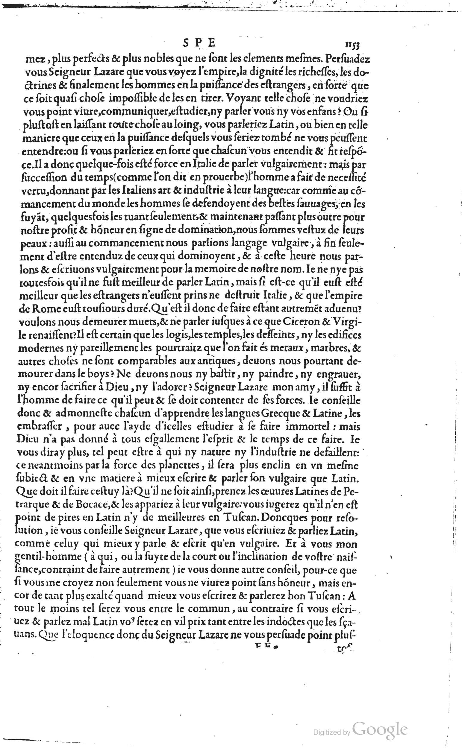 1585 - Barthélemy Honorat - Bibliothèques françaises - BSB Munich
