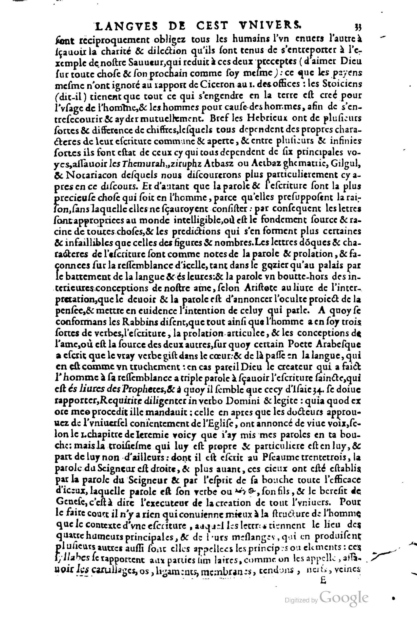 1619 - SHC - Trésor de l’histoire des langues de cet univers - BCU Lausanne