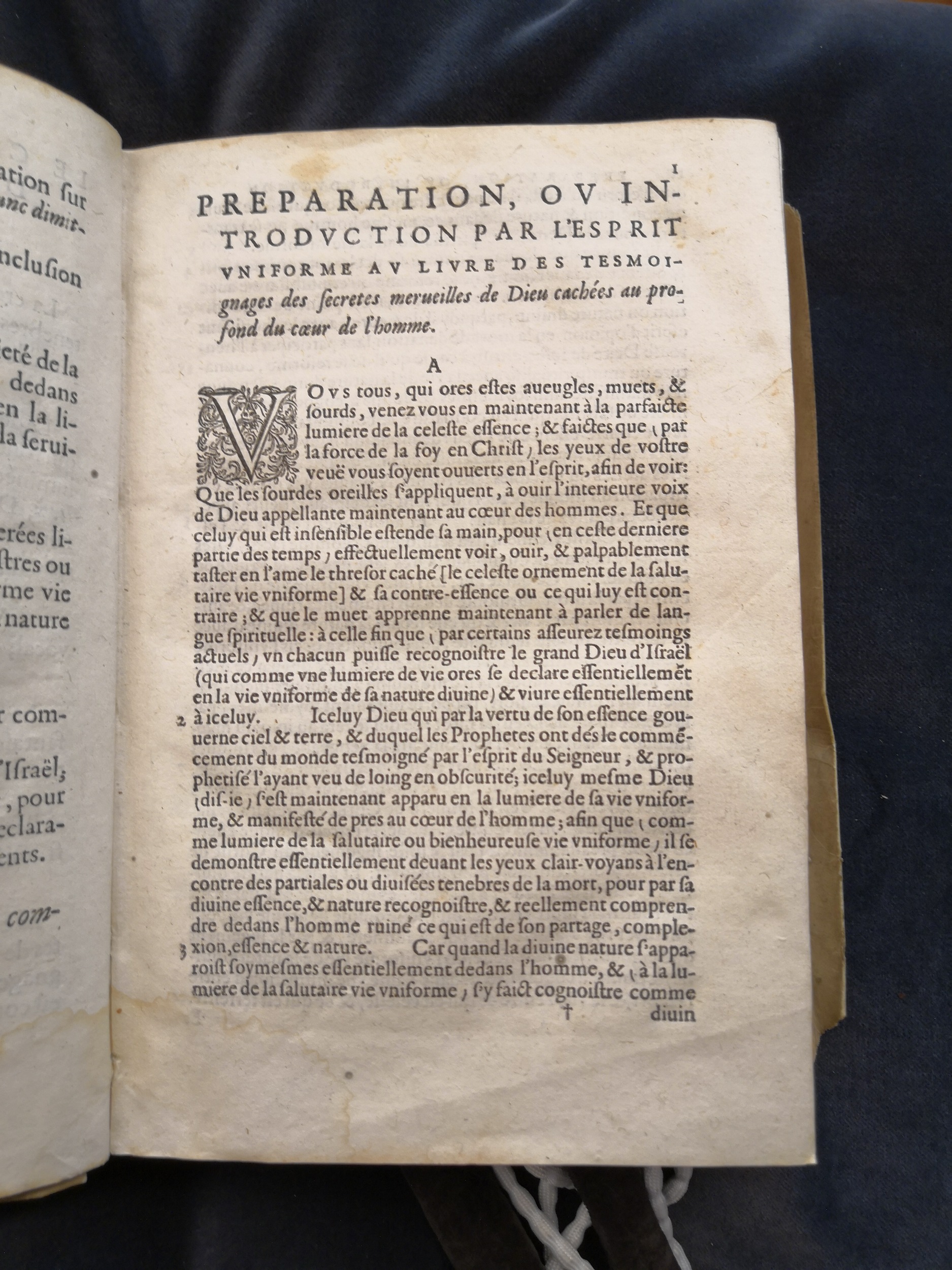 1581c. - Christophe Plantin - Le Livre des témoignages du Trésor caché au champ - Anvers Musée Plantin-Moretus