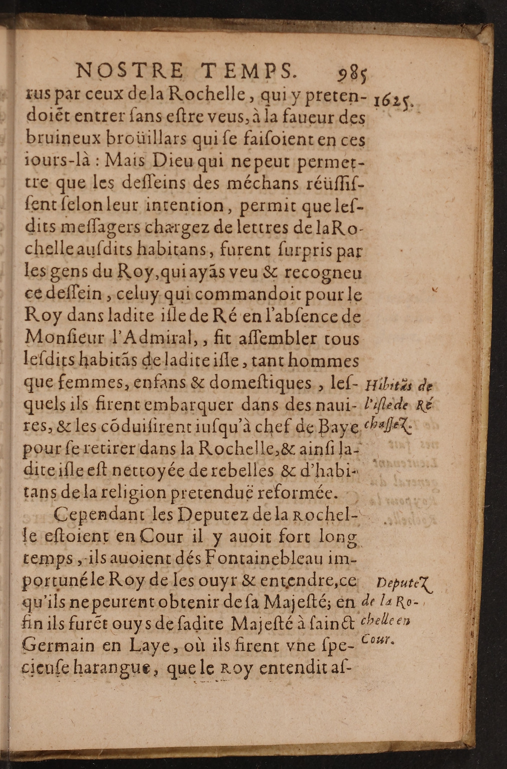 1626 - Joseph Bouillerot - Trésor de l’histoire générale de notre temps - BnF Arsenal