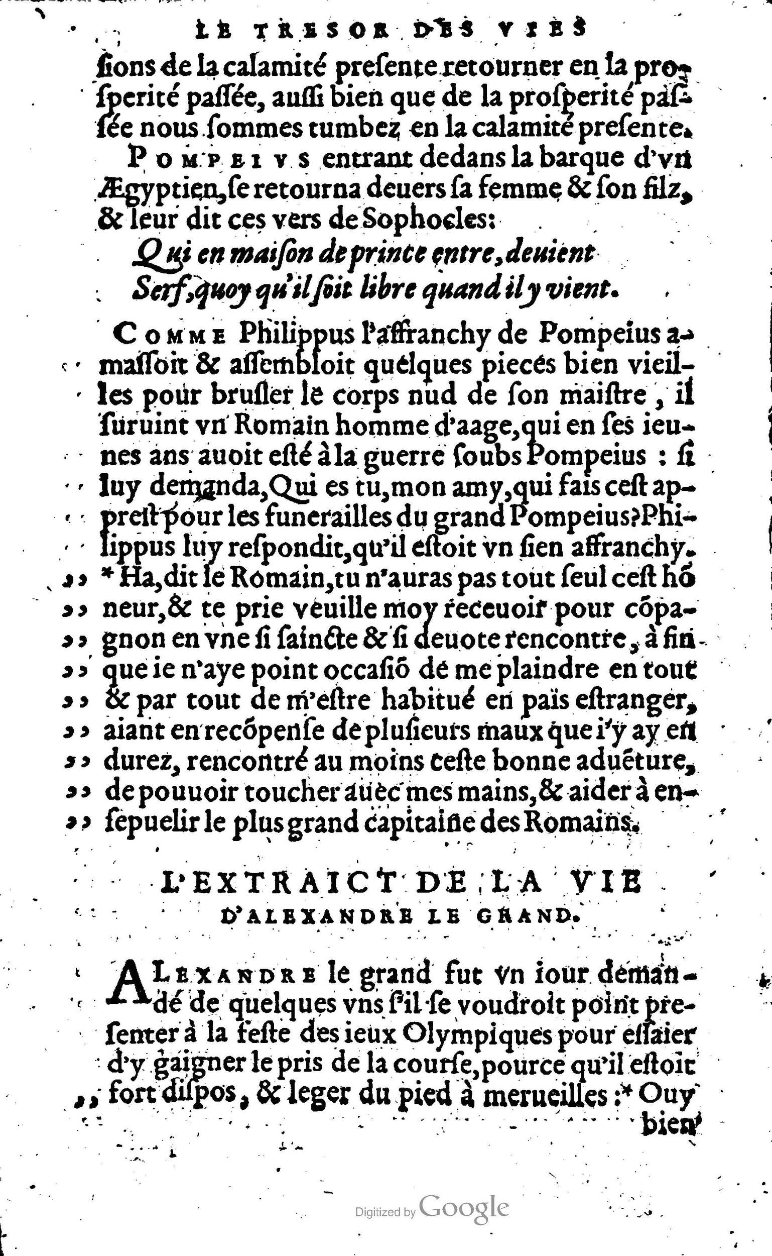 1568 - Willem Silvius - Trésor des vies de Plutarque - Anvers Plantin-Moretus