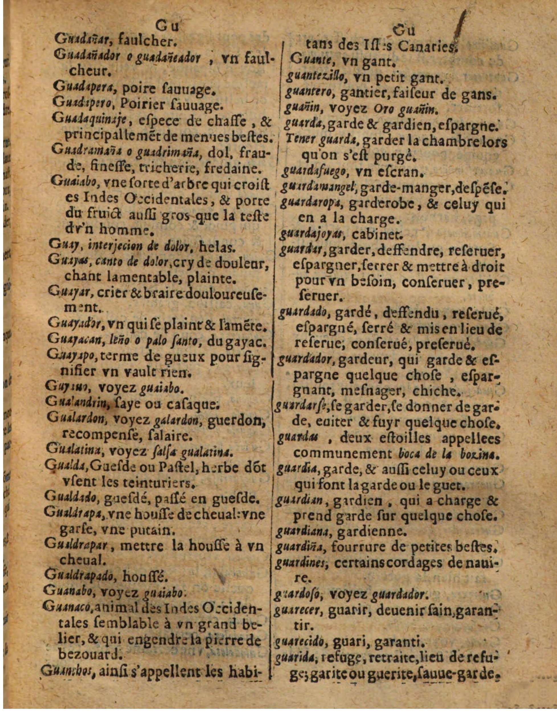 1625 - Hubert Antoine - Trésor des deux langues espagnole et française - Augsbourg