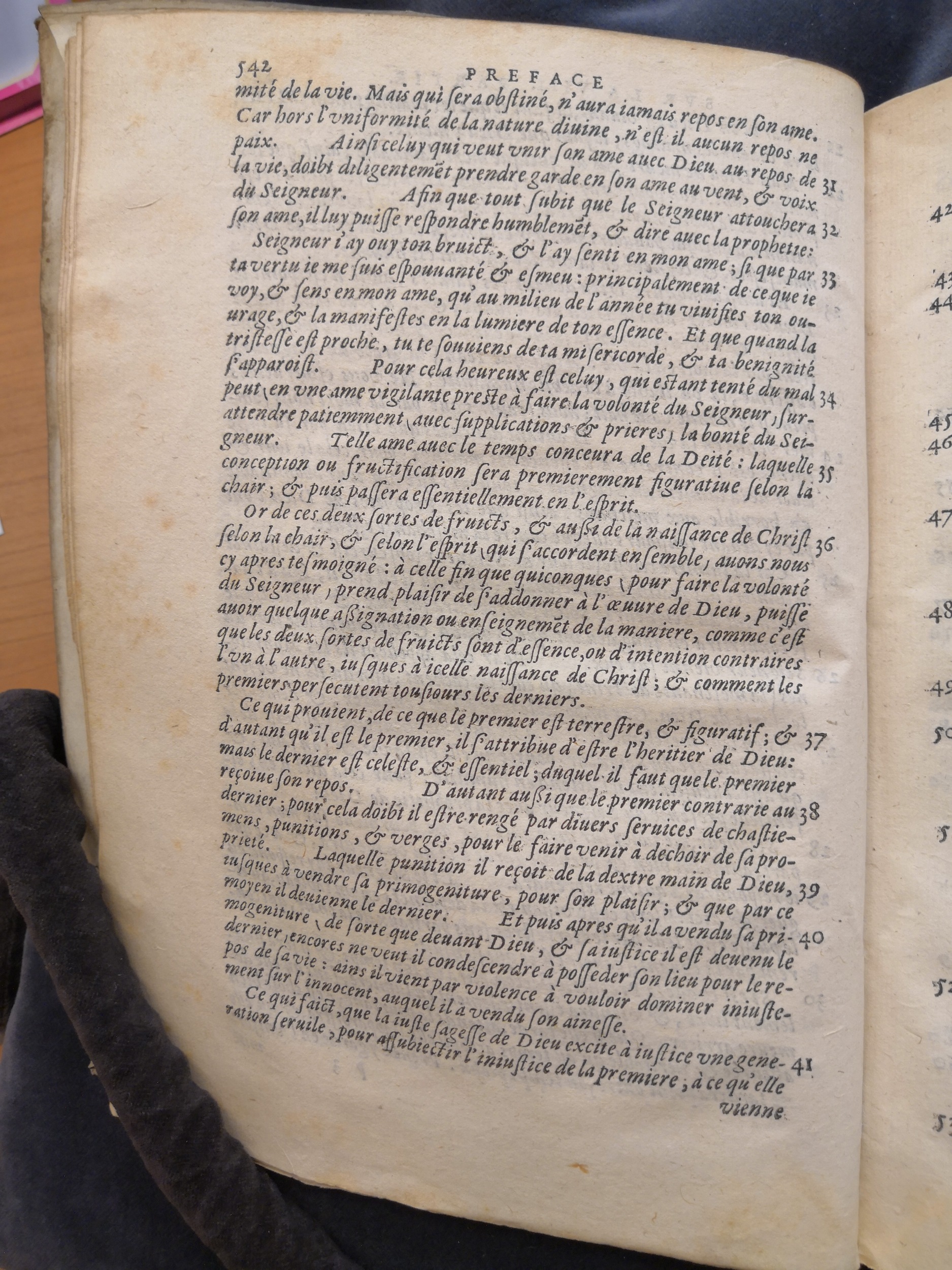 1581c. - Christophe Plantin - Le Livre des témoignages du Trésor caché au champ (Livres 2, 4, 6 et 7) - Anvers Musée Plantin Moretus