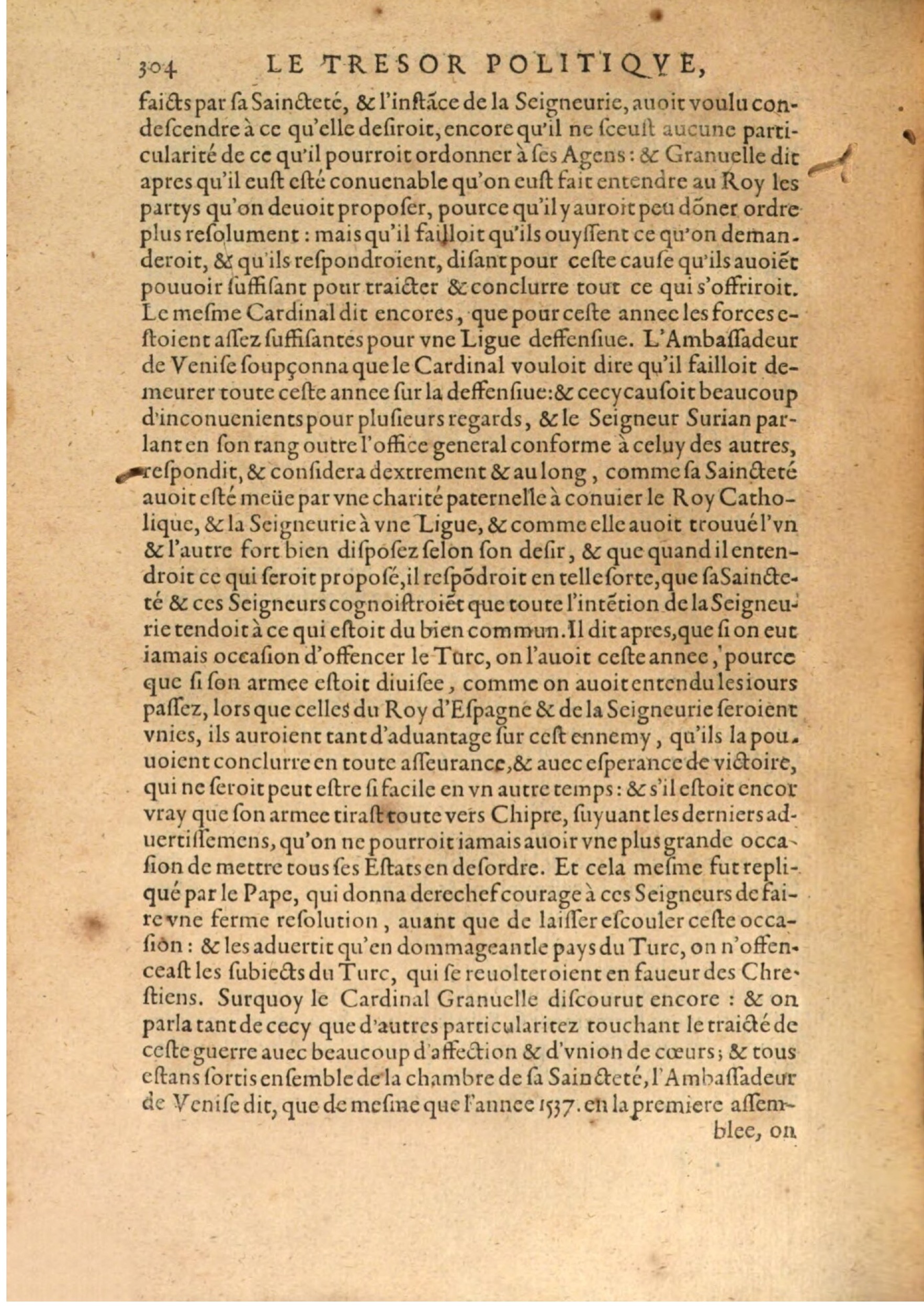 1608 - Nicolas Du Fossé - Trésor politique - BSB Munich