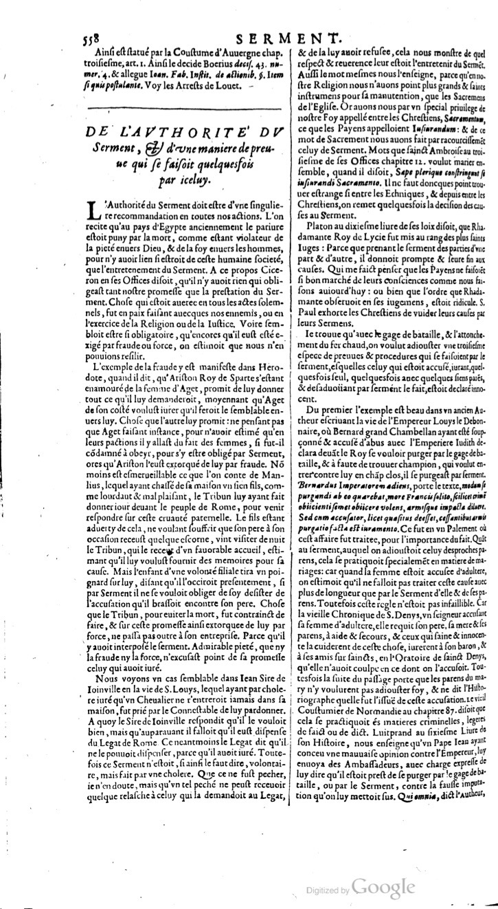 1629 - Veuve Nicolas Buon - Trésor du droit français (21754 T. 3) - BM Lyon