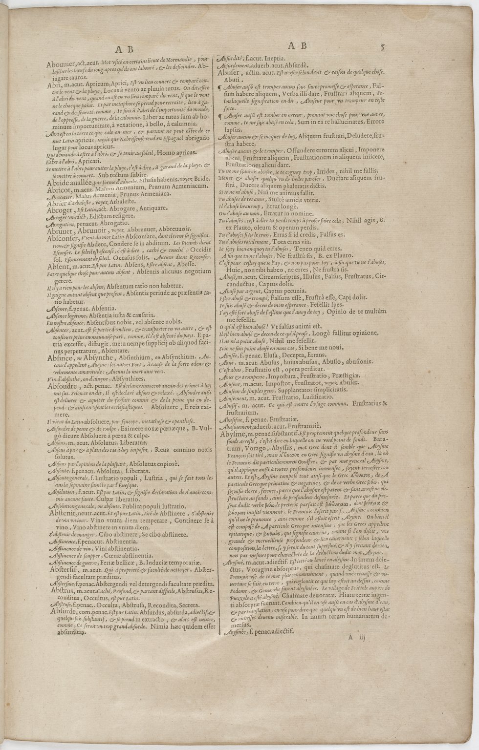 1606 - David Douceur - Trésor de la langue française - BnF