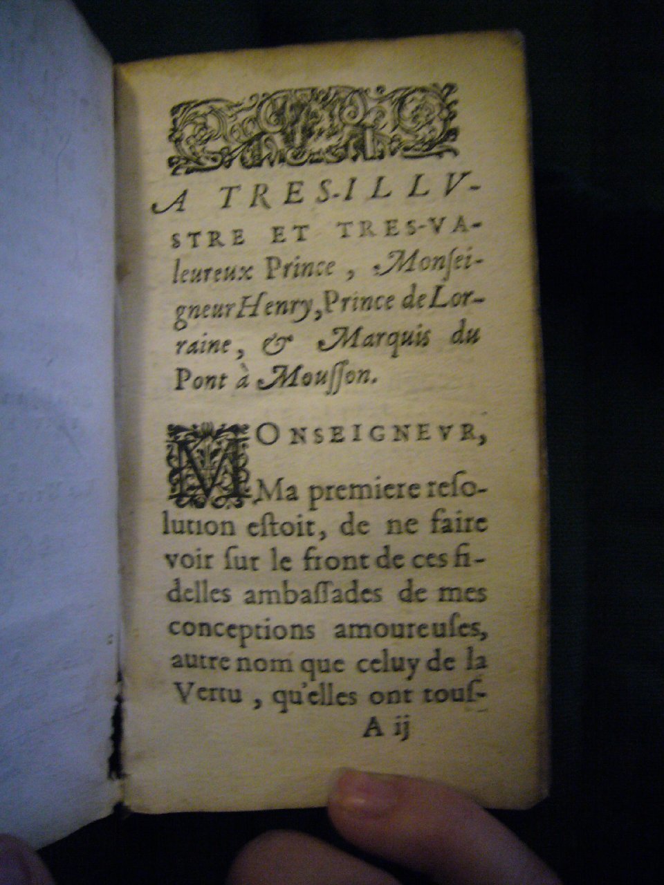 1597 - Matthieu Guillemot - Trésor d’amour - BnF Arsenal