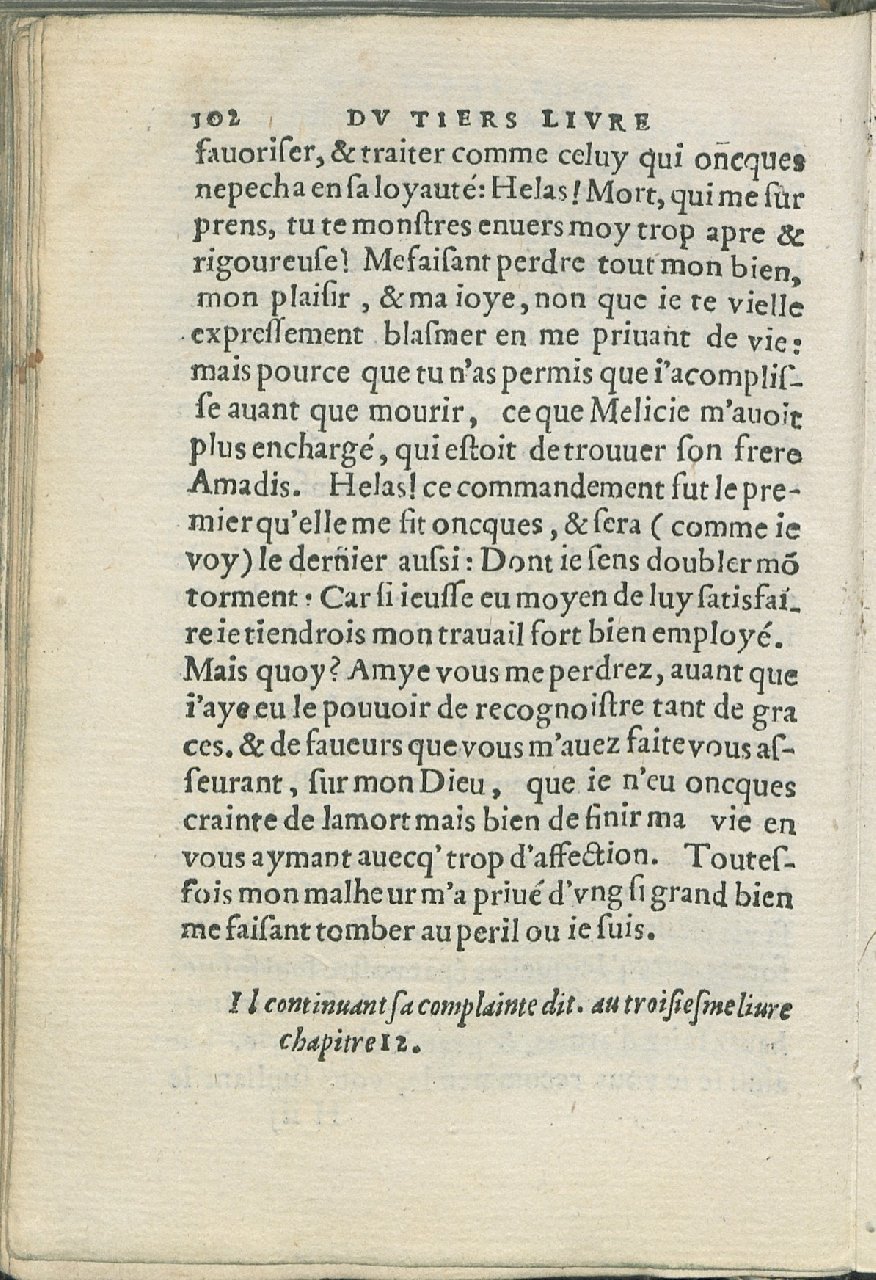 1559 - Pierre Regnard - Trésor des Amadis - Det KLG Copenhague 1559 - Pierre Regnard - Trésor des Amadis - Det KLG Copenhague