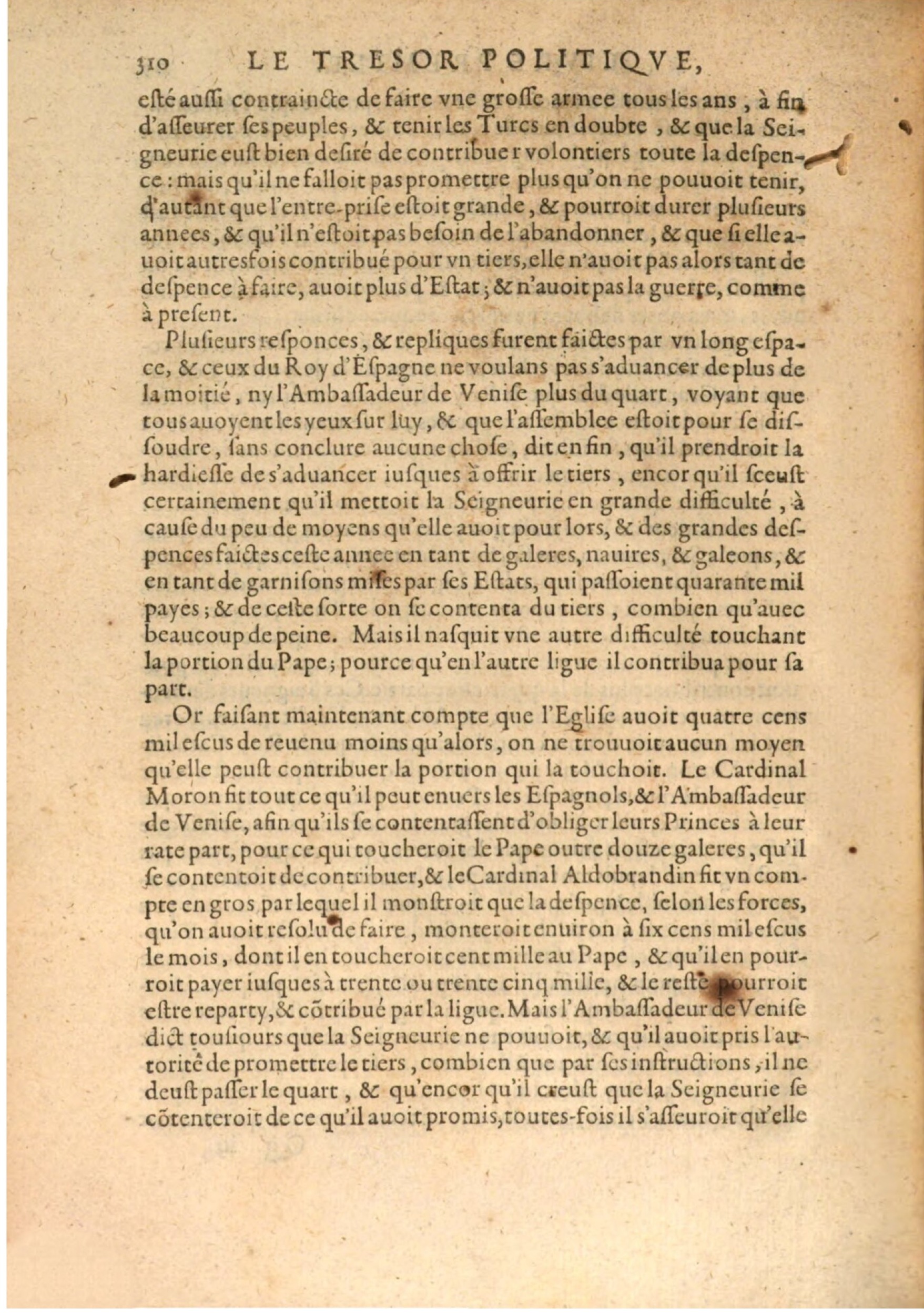 1608 - Nicolas Du Fossé - Trésor politique - BSB Munich