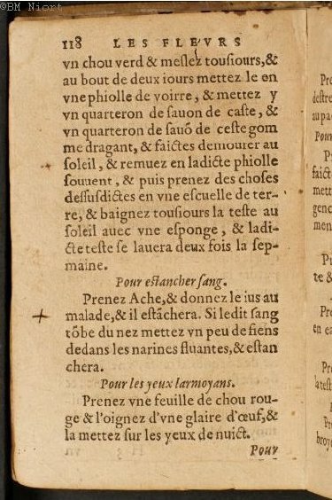 1586 - Benoît Rigaud - Trésor des fleurs et secrets de médecine - Université Paris Cité
