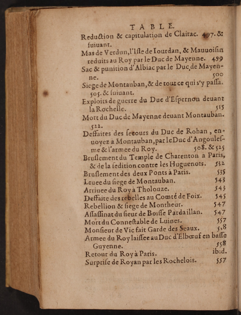 1626 - Joseph Bouillerot - Trésor de l’histoire générale de notre temps - BnF Arsenal