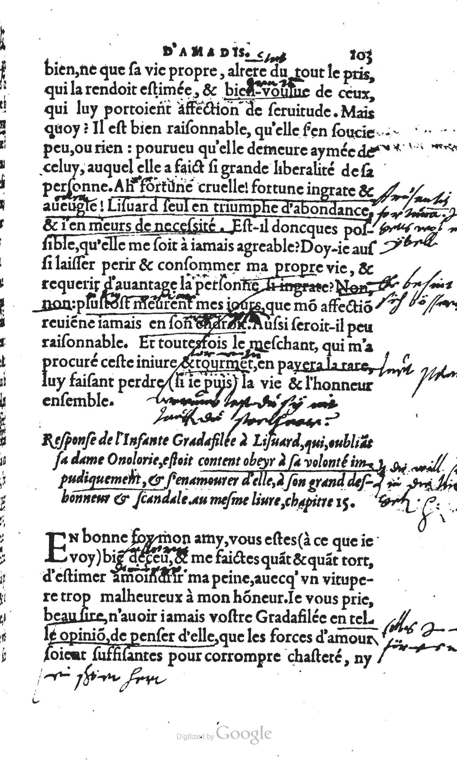 1560 - Vincent Sertenas et Gilles Robinot - Trésor des Amadis - British Library