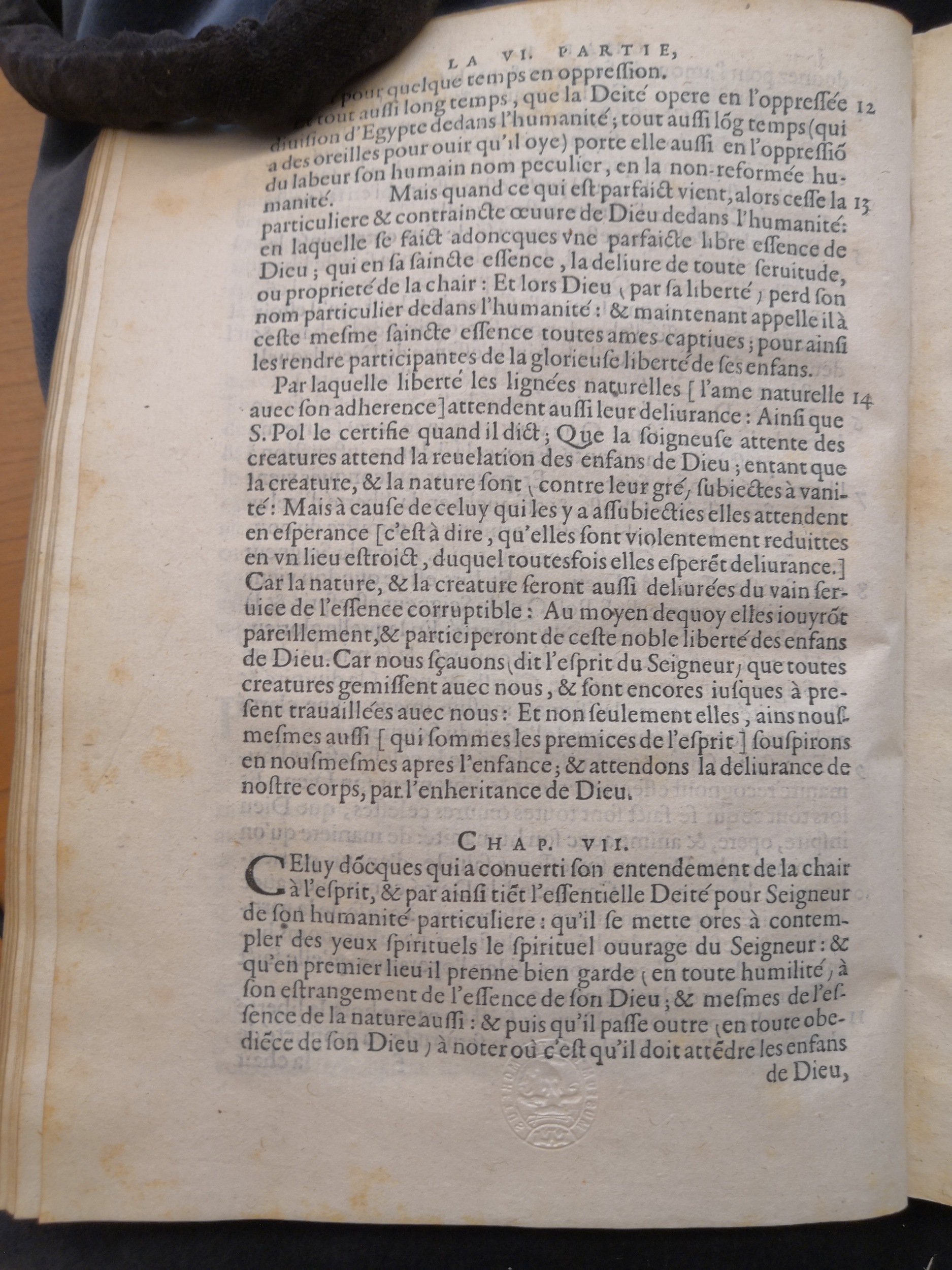 1581c. - Christophe Plantin - Le Livre des témoignages du Trésor caché au champ (Livres 2, 4, 6 et 7) - Anvers Musée Plantin Moretus