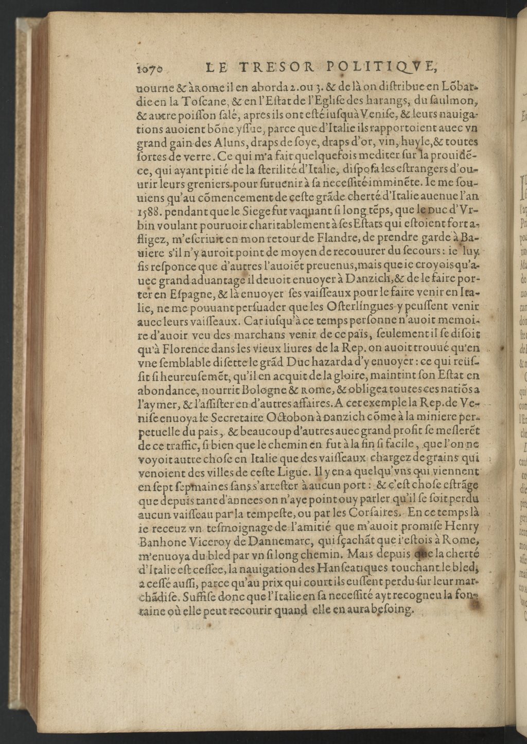 1608 - Nicolas Du Fossé - Trésor politique - BnF Tolbiac