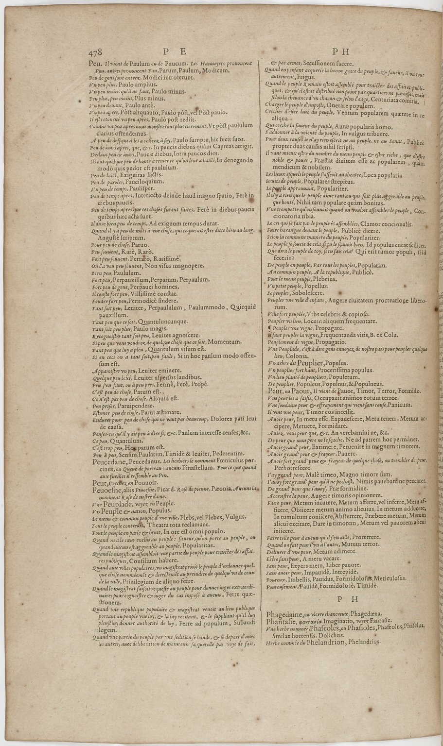 1606 - David Douceur - Trésor de la langue française - BnF