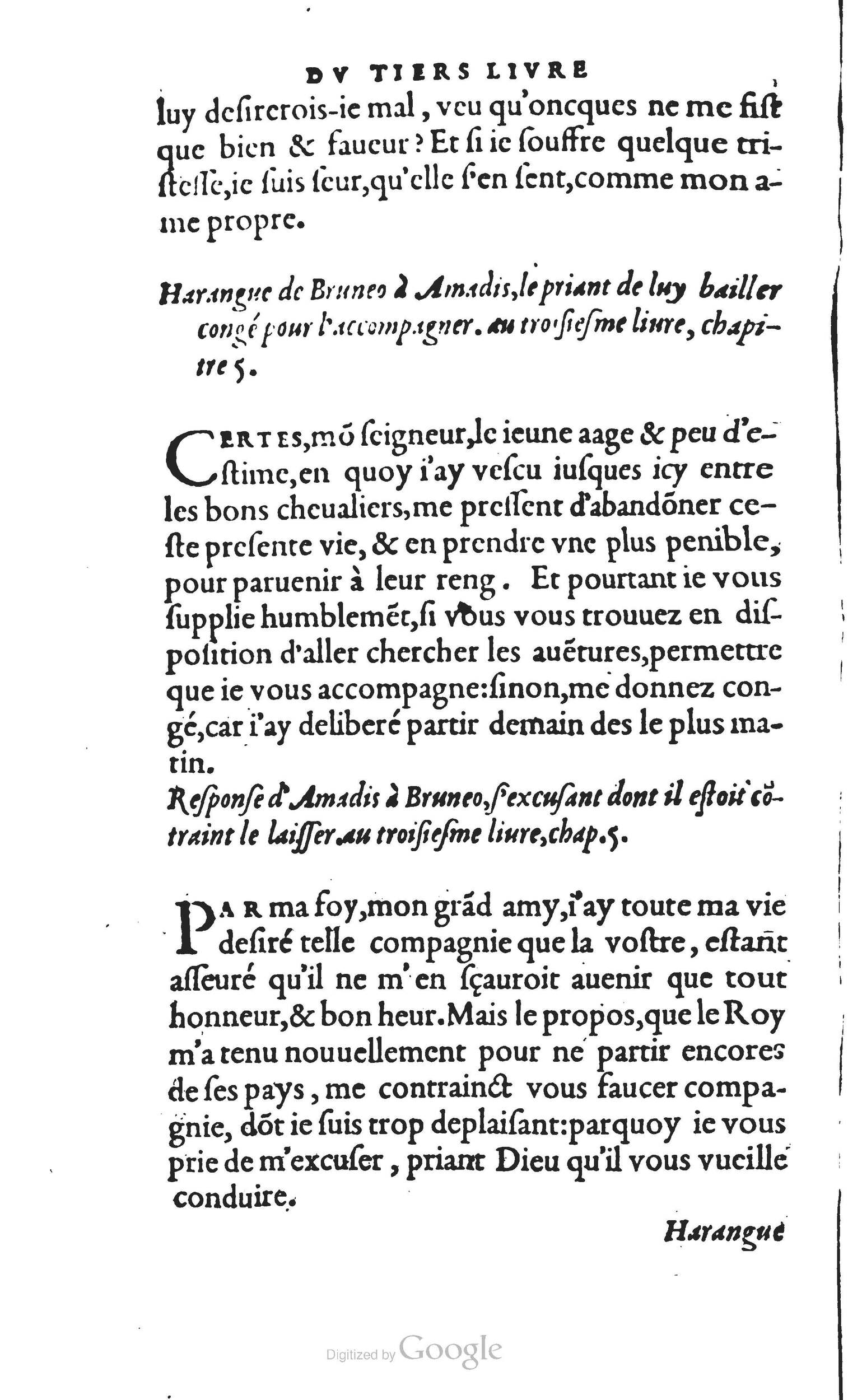 1560 - Vincent Sertenas et Gilles Robinot - Trésor des Amadis - British Library